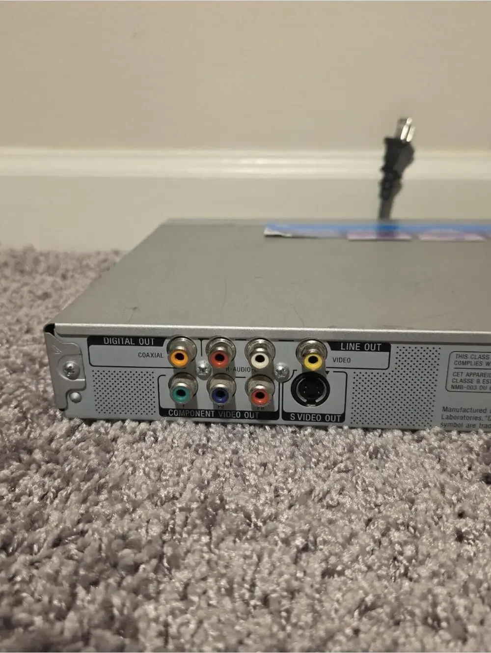 Sony DVD/CD Player DVP-NS50P + Fast and Furious DVD set